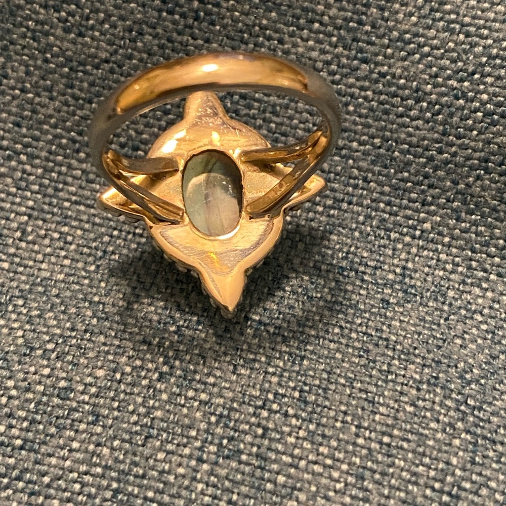 Silver Moonstone Ring - image 6